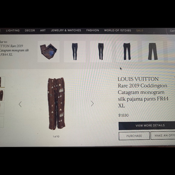 🛍Louis Vuitton Pants (sample) - Picture 4 of 9